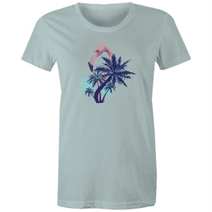Women's Flamingo Beach T-shirt