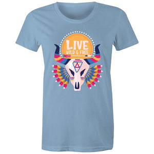 Women's Live Wild & Free T-shirt
