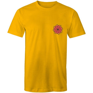 Men's Red Lotus Pocket Logo T-shirt