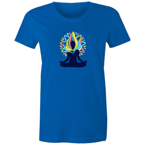 Women's Yoga Energy Lotus T-shirt