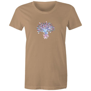 Women's Tree Of Life Watercolour T-shirt