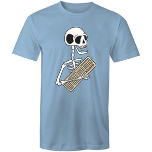 Men's Skeleton Keyboard Graphic T-shirt