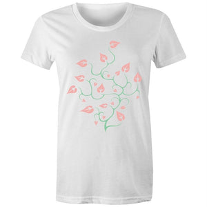 Women's Floral Plant T-shirt