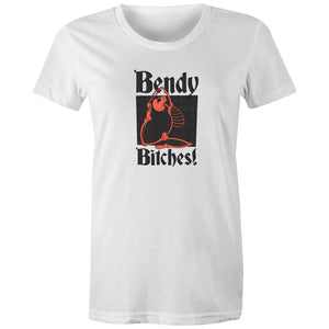Women's Bendy Bitches Yoga T-shirt