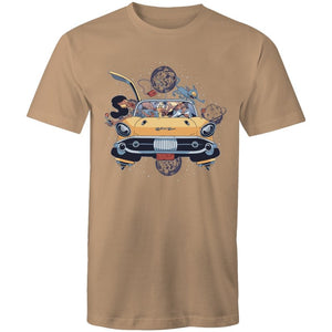 Men's Crazy Flying Car T-shirt