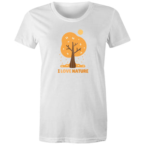 Women's I Love Nature T-shirt
