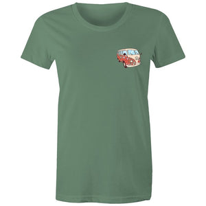 Women's Hippie Kombi Pocket T-shirt