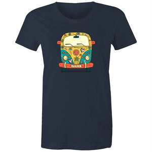 Women's Hippie Peace Van T-shirt