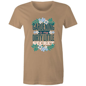 Women's Gardening Is My Dirty Little Secret T-shirt