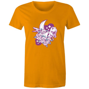Women's Floral Dinosaurs T-shirt