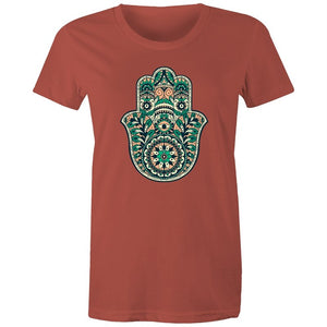 Women's Masala Hasama Hand T-shirt