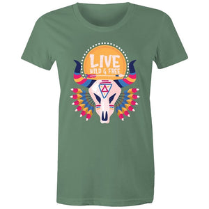 Women's Live Wild & Free T-shirt
