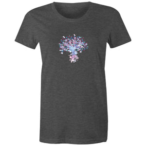 Women's Tree Of Life Watercolour T-shirt
