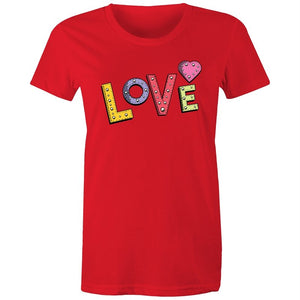 Women's Love Sign T-shirt