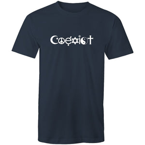Men's Coexist Lettering T-shirt