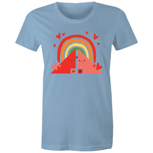 Women's Soul Mate Rainbow T-shirt