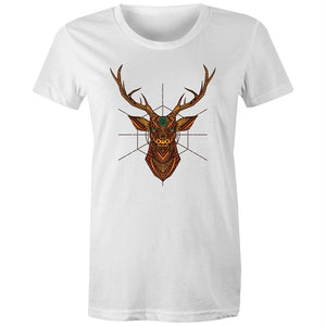 Women's Mandala Reindeer T-shirt