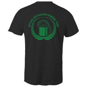Men's Australian Drinking Team (Front + Back Print) T-shirt