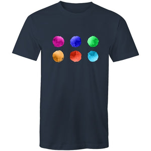 Men's Water Colour Batch T-shirt