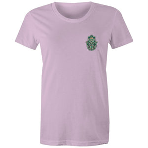 Women's Masala Hasama Hand Pocket T-shirt