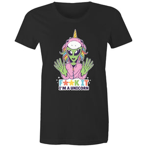 Women's Funny I'm A Unicorn T-shirt