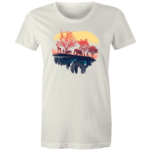 Women's Nature And City Contrast T-shirt