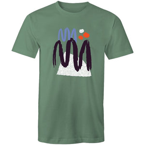 Men's Abstract Chest T-shirt