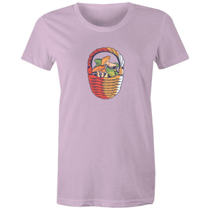 Women's Mushroom Basket T-shirt