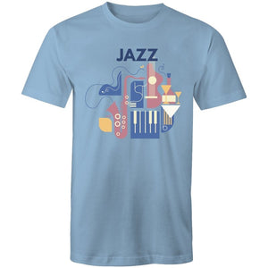 Men's Abstract Jazz Music T-shirt