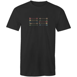Men's Multi Coloured Arrow T-shirt