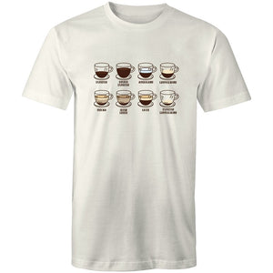Men's Coffee Type T-shirt
