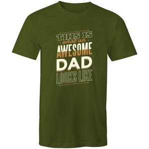 Men's This Is What An Awesome Dad Looks Like T-shirt