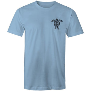 Men's Beach Turtle Pocket T-shirt