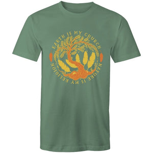 Men's Nature Earth Church T-shirt
