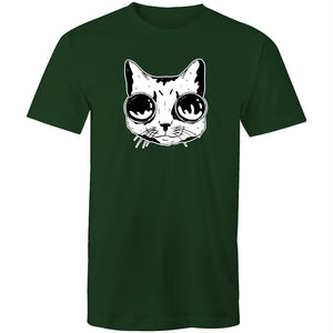 Men's Goggle Cat T-shirt