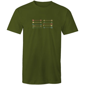 Men's Multi Coloured Arrow T-shirt