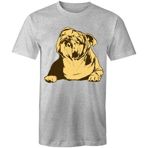 Men's Abstract Bulldog T-shirt