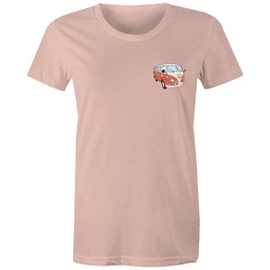 Women's Hippie Kombi Pocket T-shirt