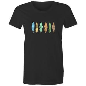 Women's Feather Print T-shirt