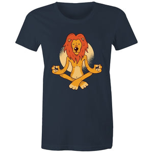 Women's Meditating Lion T-shirt