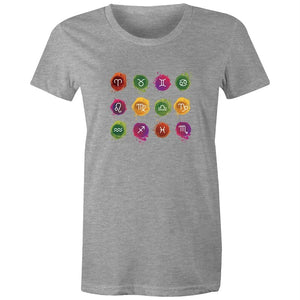 Women's Horoscope Badge T-shirt