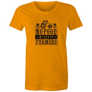 Women's No Food Without Farmers T-shirt