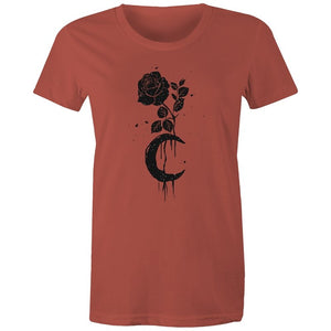 Women's Moonlit Rose T-shirt