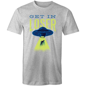 Men's Funny Get In Loser Alien T-shirt