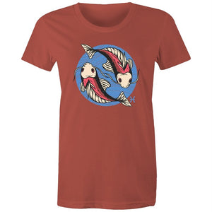 Women's Yin Yang Cod T-shirt