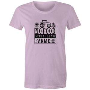 Women's No Food Without Farmers T-shirt