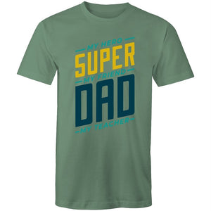 Men's Super Dad Quote T-shirt