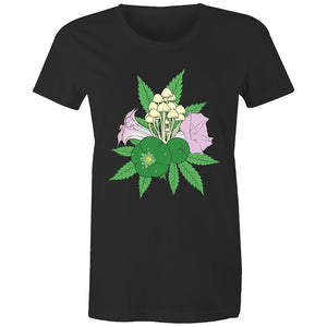 Women's Psychedelic Plants T-shirt
