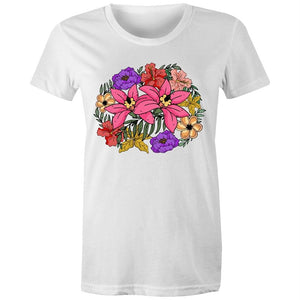 Women's Floral Flower T-shirt