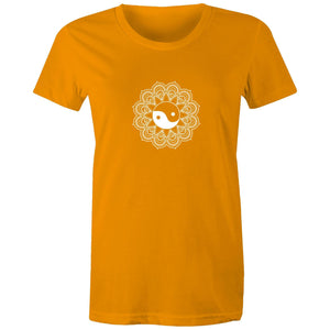 Women's Yin Yang Mandala T-shirt